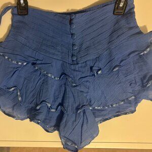 Fillyboo Bottoms for the Sunday Blue Set Ruffles Shorts Skirt M